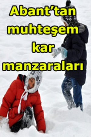 Abant hafta sonu adeta doldu taştı