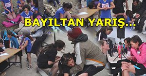 Atatürk koşusu bayılttı