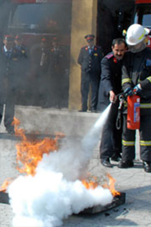 Bolu'da bir yılda 357 yangın çıktı