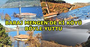 Cami böyle sular altında kaldı