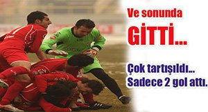 Koffi ile yollar ayrıldı