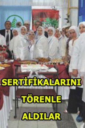 Pasta yapımı yardımcılığına terfi ettiler