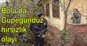 Polis Çalılar Arasında Hırsız Aradı