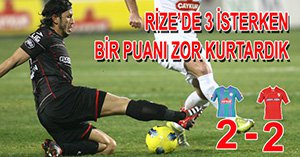 Terleye terleye bir puan...