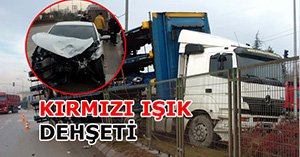 TIR dehşet saçtı