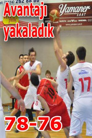 14 dev adam Antalya Kepez'i deplasmanda devirdi