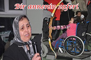 45 yaşındaki kadının zaferi!