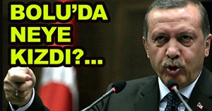 Abant Başbakan’ı çileden çıkardı!