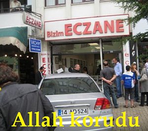 Abdullah Abat'ın eşini Allah korudu...