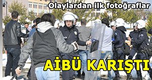 AİBÜ'de tehlikeli gerginlik...