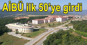 AİBÜ'den büyük başarı!