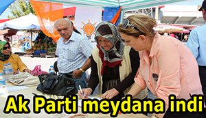 AK Parti pazara indi...