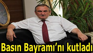 Alaaddin Yılmaz 'Basın Bayramı'nı kutladı...