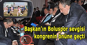 Alaaddin Yılmaz kongrede bakın ne yaptı...
