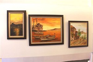 'Aladağdan Aladağlara' resim sergisi açıldı