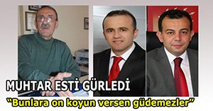 Altı okkalı muhtar...