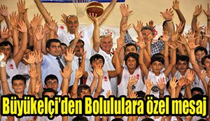 Amerika Büyükelçisi'nden Bolu halkına tebrik...