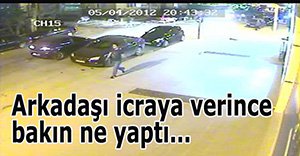 Arkadaşı icraya verince bakın ne yaptı!