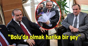 Bakan yardımcısı Fatih Metin'den belediyeye ziyaret