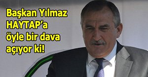 Başkan, HAYTAP'a dava açıyor
