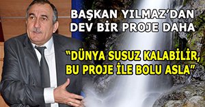 Başkan Yılmaz su konusunda müjdeyi verdi