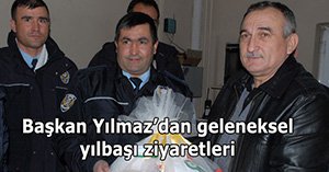 Başkan Yılmaz yeni yılda çalışanları unutmadı