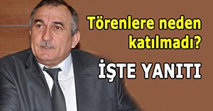 Başkandan tören açıklaması