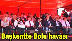 Başkentte Bolu havası...