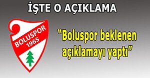Beklenen açıklama yapıldı