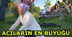 Bir annenin yıkıldığı an..