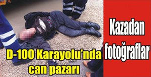 Bisiklet sürücüsü can verdi...