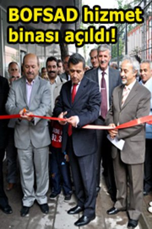 BOFSAD yeni binasına kavuştu