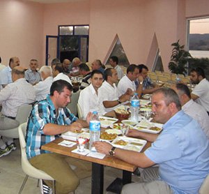 Bolu AK Parti teşkliatı Yeniçağa'da iftarda buluştu