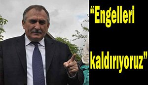 Bolu Belediyesi engelleri aşıyor...