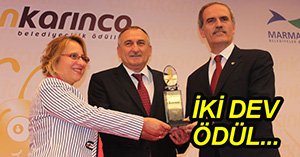 Bolu Belediyesi'ne iki ödül...