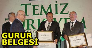 Bolu en temiz ikinci kent seçildi...