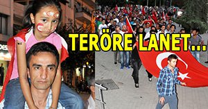 Bolu teröre sessiz kalmadı...
