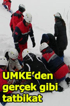 Bolu UMKE ekibi Aladağlar'da çığ tatbikatı yaptı