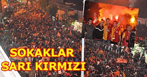 Bolu'da Galatasaray çoşkusu...