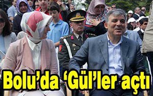 Bolu'da 'Gül'ler açtı...