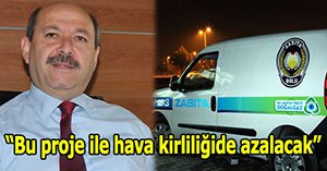 Bolu'da Özel Halk Otobüsleride doğalgaza geçiyor