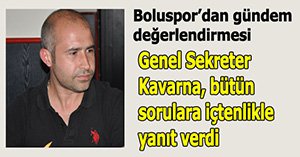 Boluspor basının sorularını cevapladı