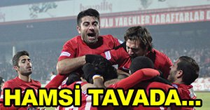 Boluspor'dan taraftara hamsi ziyafeti...