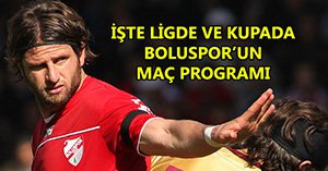Boluspor'un kupa ve lig programı belli oldu