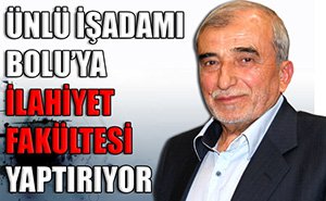 Bolu'ya İlahiyat Fakültesi geliyor...