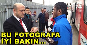 Böyle baktı ve gol sözünü aldı...