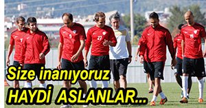 Bu camia size inanıyor...