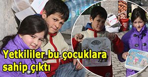 Çocuklar artık emin ellerde