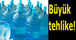 Damacana sularda büyük tehlike...