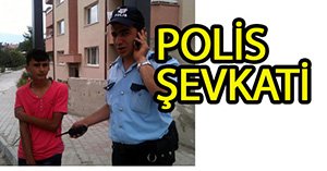 Dayak yiyen ögrenciye polis morali...